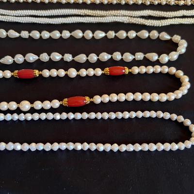 Pearl Necklaces, Bracelets, Earrings & More (B3-RG)