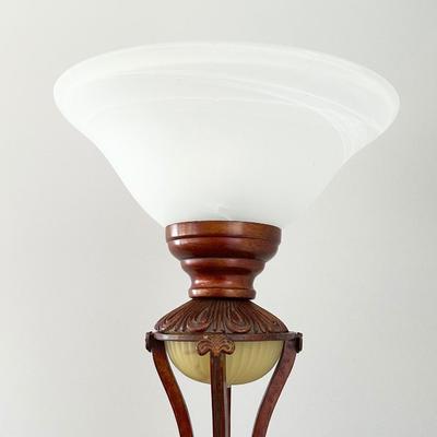 Metal Antiqued Floor Lamp ~ *Read Details