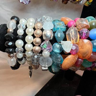 Sixty Plus Bangles With Stand (B3-RG)