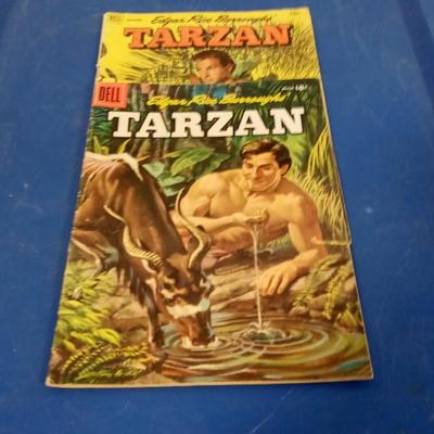 LOT 68 TWO OLD TARZAN COMIC BOOKS