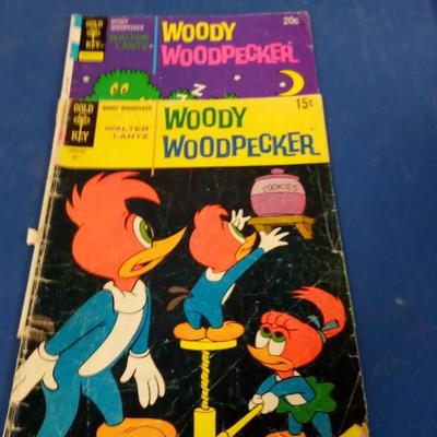 LOT 79 TWO WOODY WOODPECKER COMIC BOOKS