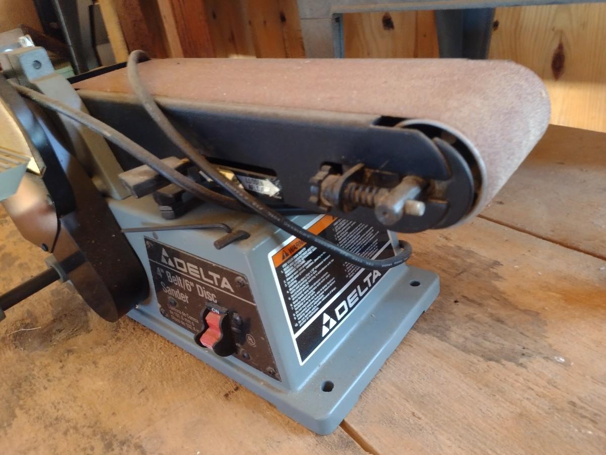 Delta 4" Belt 6" Disc Sander