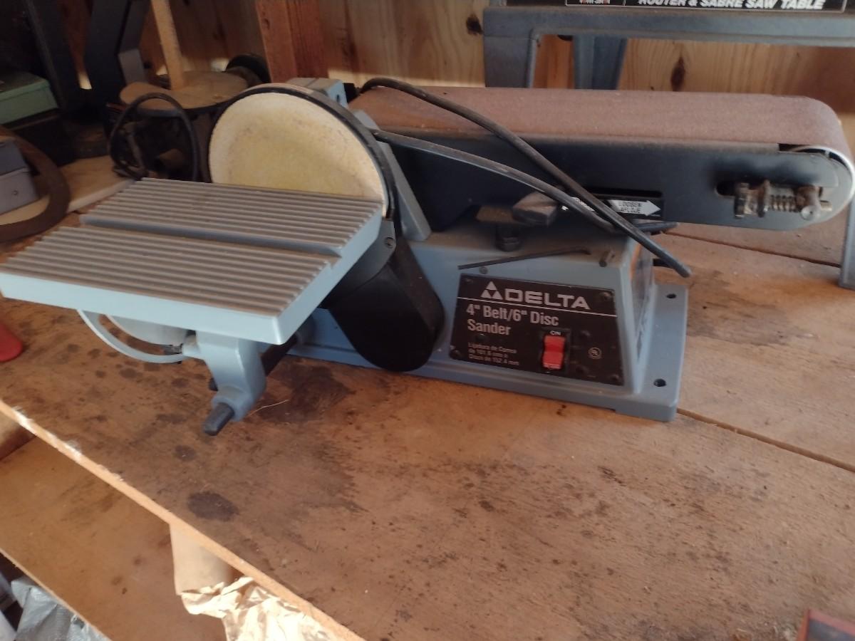 Delta 4" Belt 6" Disc Sander