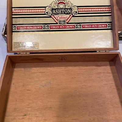 2 nice cigar boxes