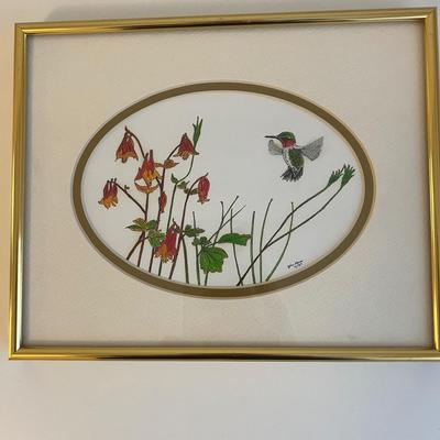 Shafford Herbs & Spices Ramekins w/ Jim Ross Hummingbird Art & More (BL-MK)