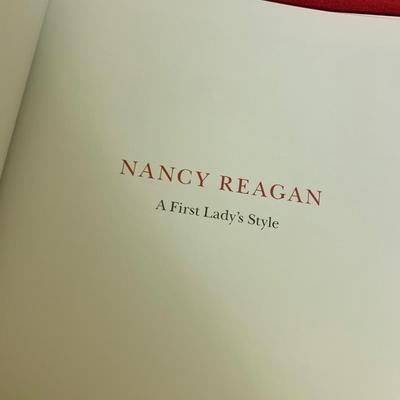 Nancy Reagan Signed - A First Ladyâ€™s Style - Hardback and Sealed Soft back Versions