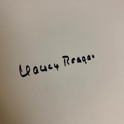 Nancy Reagan Signed - A First Ladyâ€™s Style - Hardback and Sealed Soft back Versions