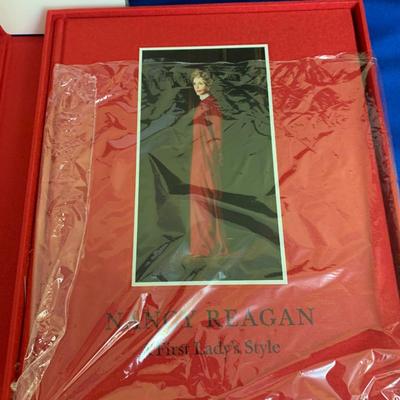 Nancy Reagan Signed - A First Ladyâ€™s Style - Hardback and Sealed Soft back Versions