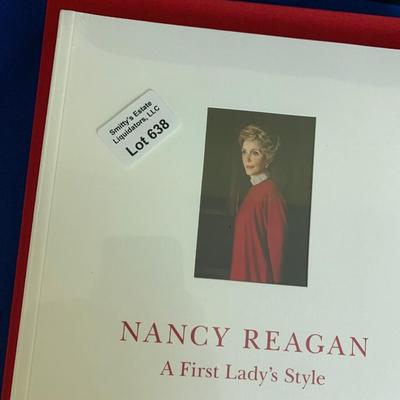 Nancy Reagan Signed - A First Ladyâ€™s Style - Hardback and Sealed Soft back Versions