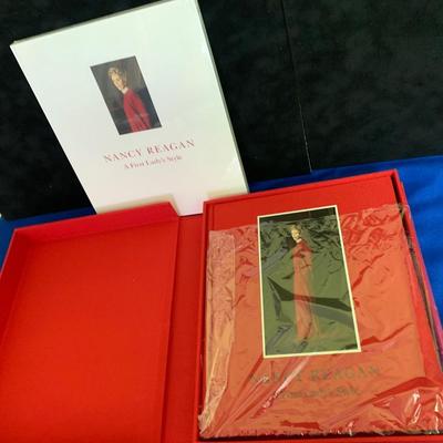 Nancy Reagan Signed - A First Ladyâ€™s Style - Hardback and Sealed Soft back Versions