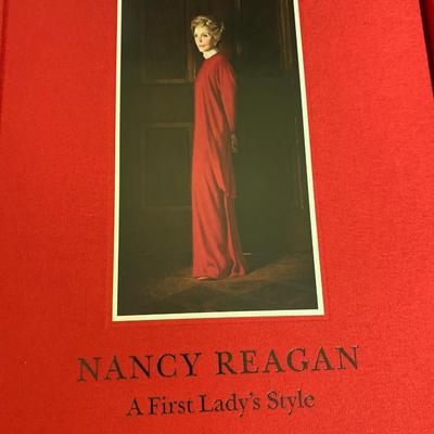 Nancy Reagan Signed - A First Ladyâ€™s Style - Hardback and Sealed Soft back Versions