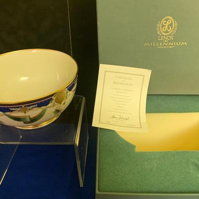 Lenox Millennial Large Decorative Bowl Mint In Original Box w/ Cert of Authenticity 1/1000
