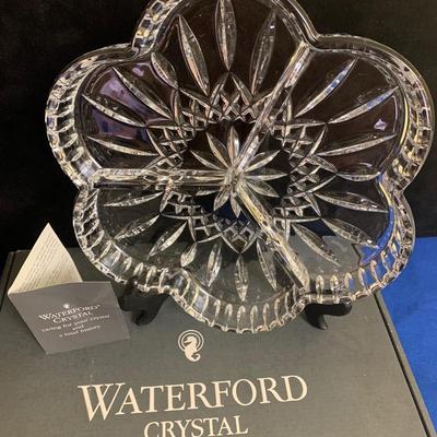 Waterford Lismore 12â€ Serving Dish Mint In Original Box