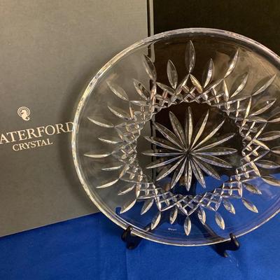 Large Waterford Crystal Serving Tray Mint In Original Box