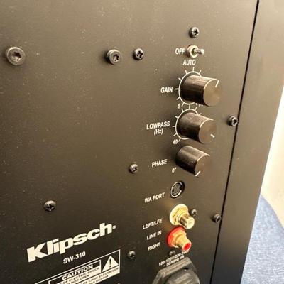 Lot 9 Klipsch SW-310 Subwoofer