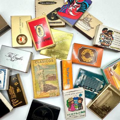Lot of Misc. Matchbooks - Who Knows What you Will Get - International and National