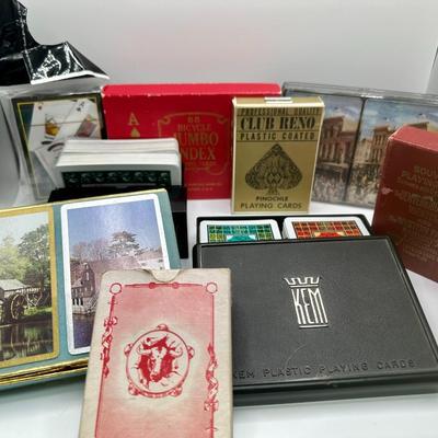 Lot of Misc. Vintage Collectible Playing Cards