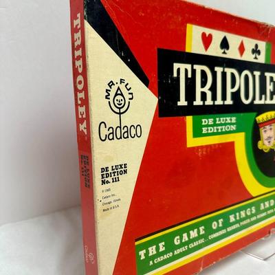 1960's Tripoley Deluxe Edition "The Game of King and Queens"