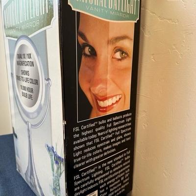 Lot 22, Conair, hair dryer, and light up vanity mirror