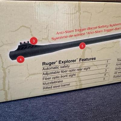 Lot 23 Ruger, explorer youth, break barrel, air rifle