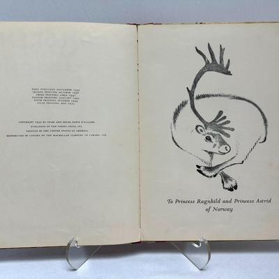 1953 Children of the North Lights by Ingri & Edgar Parin D'Aulaire