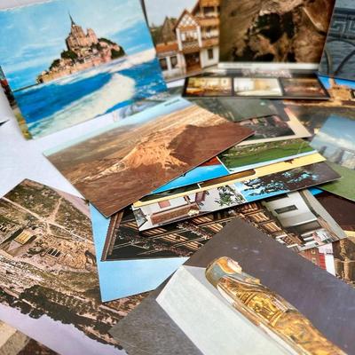 Lot of Dozens Upon Dozens of Vintage International Postcards