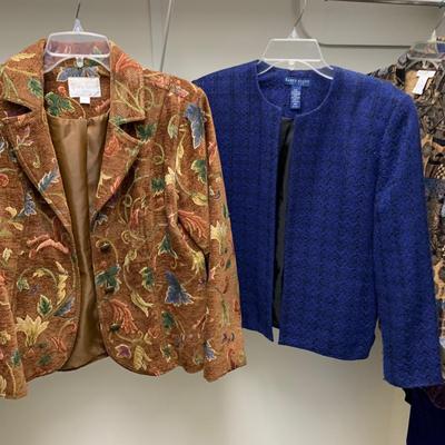 Velvet, Silk, & More Fancy Blouses & Jackets, Womenâ€™s Size S/M (BL-HS)