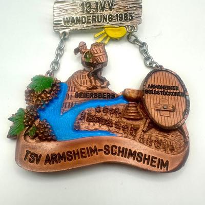 Vintage German Souvenir Medal - Heavy