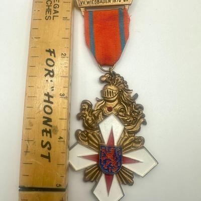 1984 Vintage German Souvenir Medal