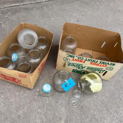 Crisco Lard jars