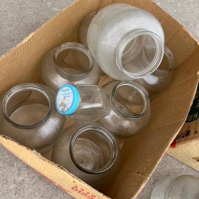 Crisco Lard jars