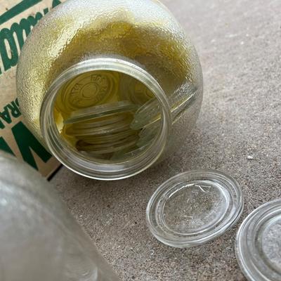 Crisco Lard jars