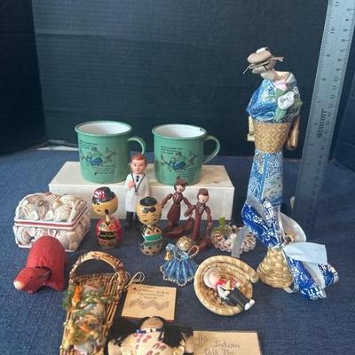 Lot 73 variety of figurines