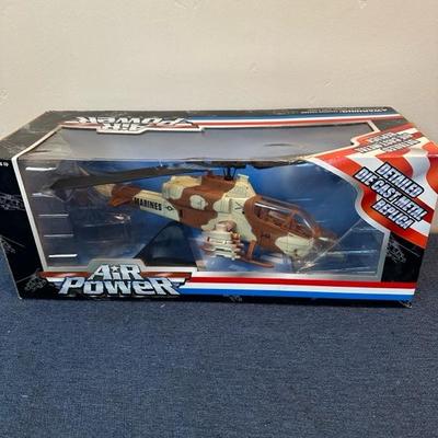 Lot 91 air power, diecast metal replica, marine helicopter