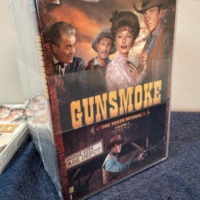 Lot 105 collection of gunsmoke TV show DVDs