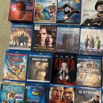 Lot 108 A collection of various Blu-ray movies