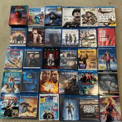Lot 108 A collection of various Blu-ray movies