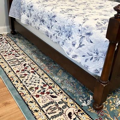 Solid Wood Mahogany Queen Bed ~ *Read Details
