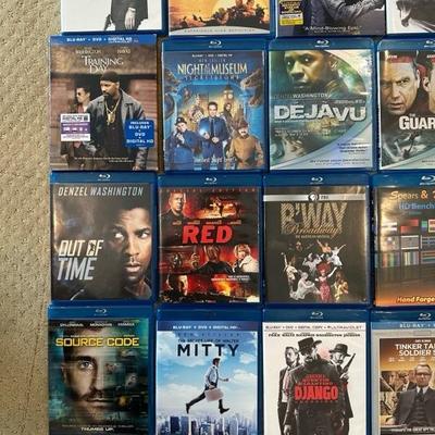 Lot 110 collection of various Blu-ray movies