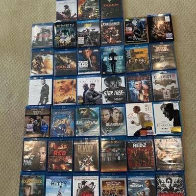 Lot 110 collection of various Blu-ray movies
