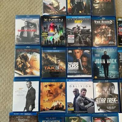 Lot 110 collection of various Blu-ray movies