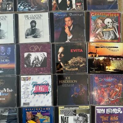 Lot 111 collection of various music CDs