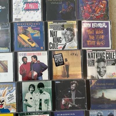 Lot 111 collection of various music CDs