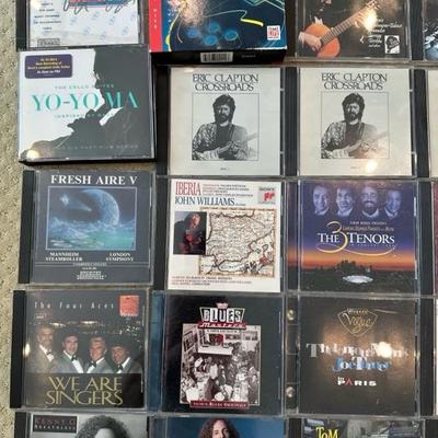 Lot 111 collection of various music CDs