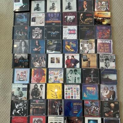 Lot 111 collection of various music CDs