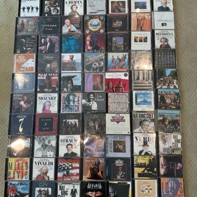 Lot 112 various music CDs