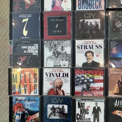 Lot 112 various music CDs