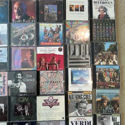 Lot 112 various music CDs
