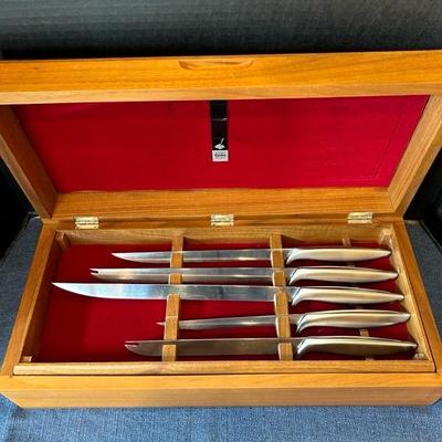 Lot 88 Herbert Legendary Blades knives & carving set