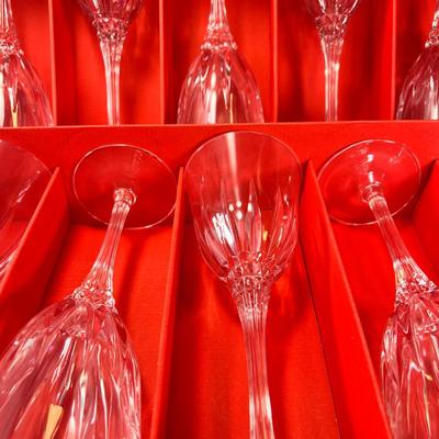 Cristal D'Arques 12 Villeneuve 31 CL Lead Crystal Gobblers MIB